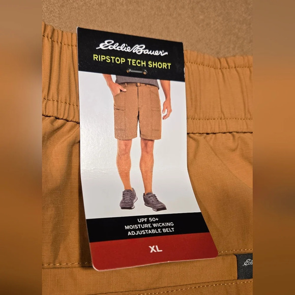 Nwt Eddie Bauer Ripstop Tech shorts - Picture 5 of 5